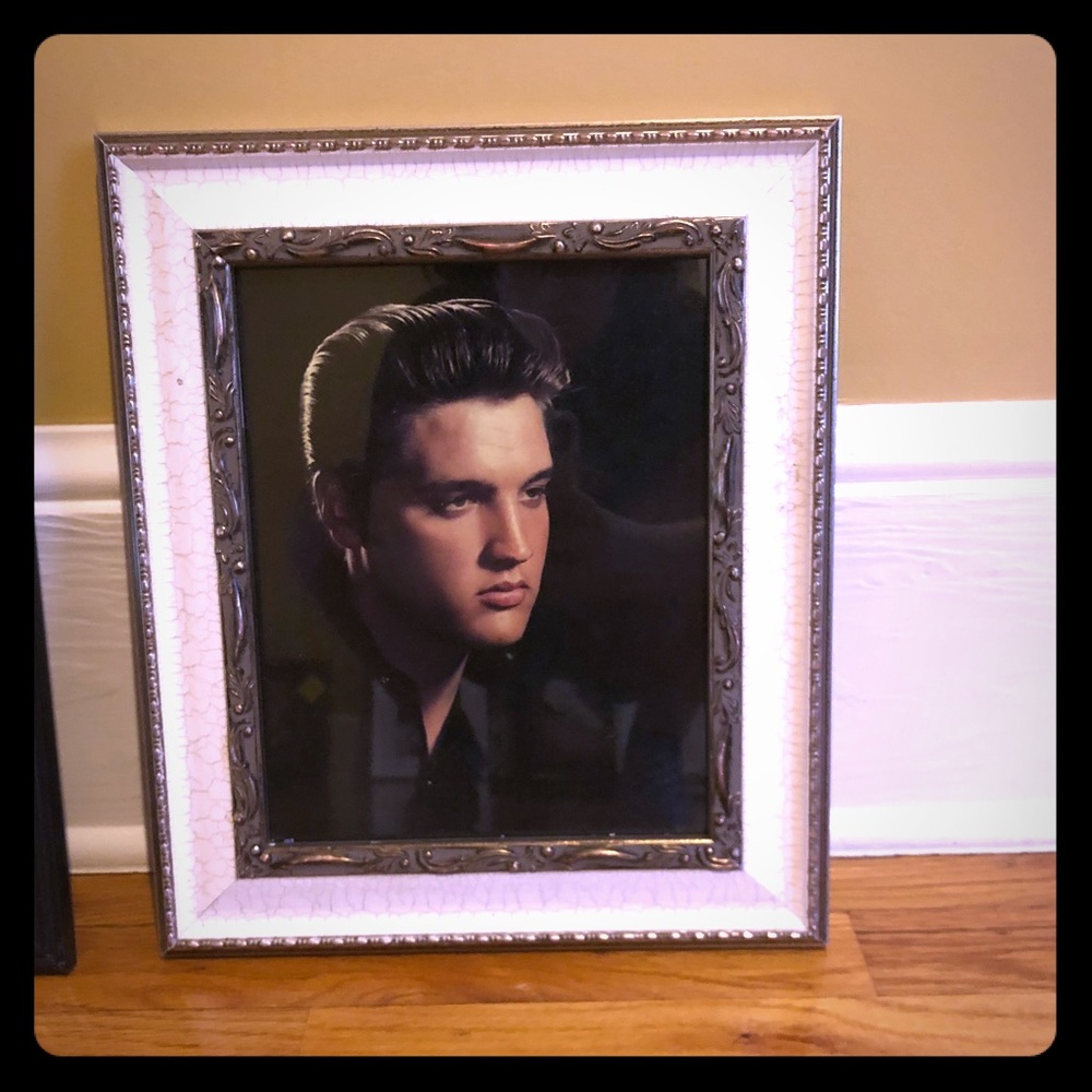 Elvis Presley picture with frame